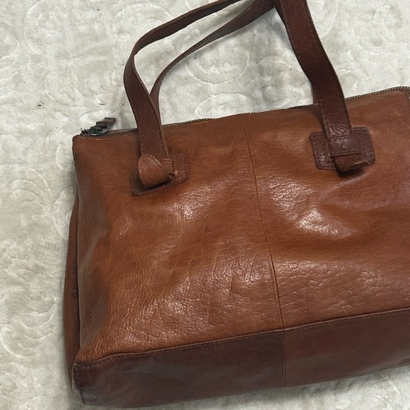 Spikes & Sparrow two tone Brown Leather Purse Handbag - Picture 8 of 16